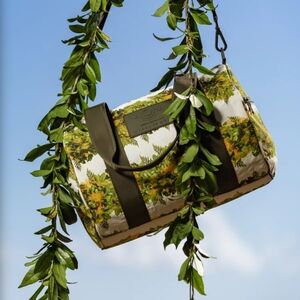 ALOHA Collection x Aloha De Mele Lei Lehua Mamo Stubby Duffle NWT Sold Out